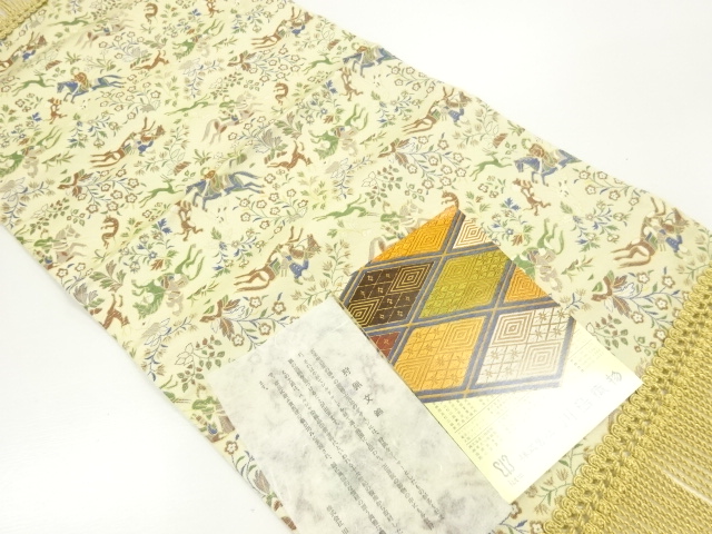 JAPANESE COLLECTIBLE / TABLE CLOTH / KAWASHIMA ORIMONO / CHASING SCENERY 